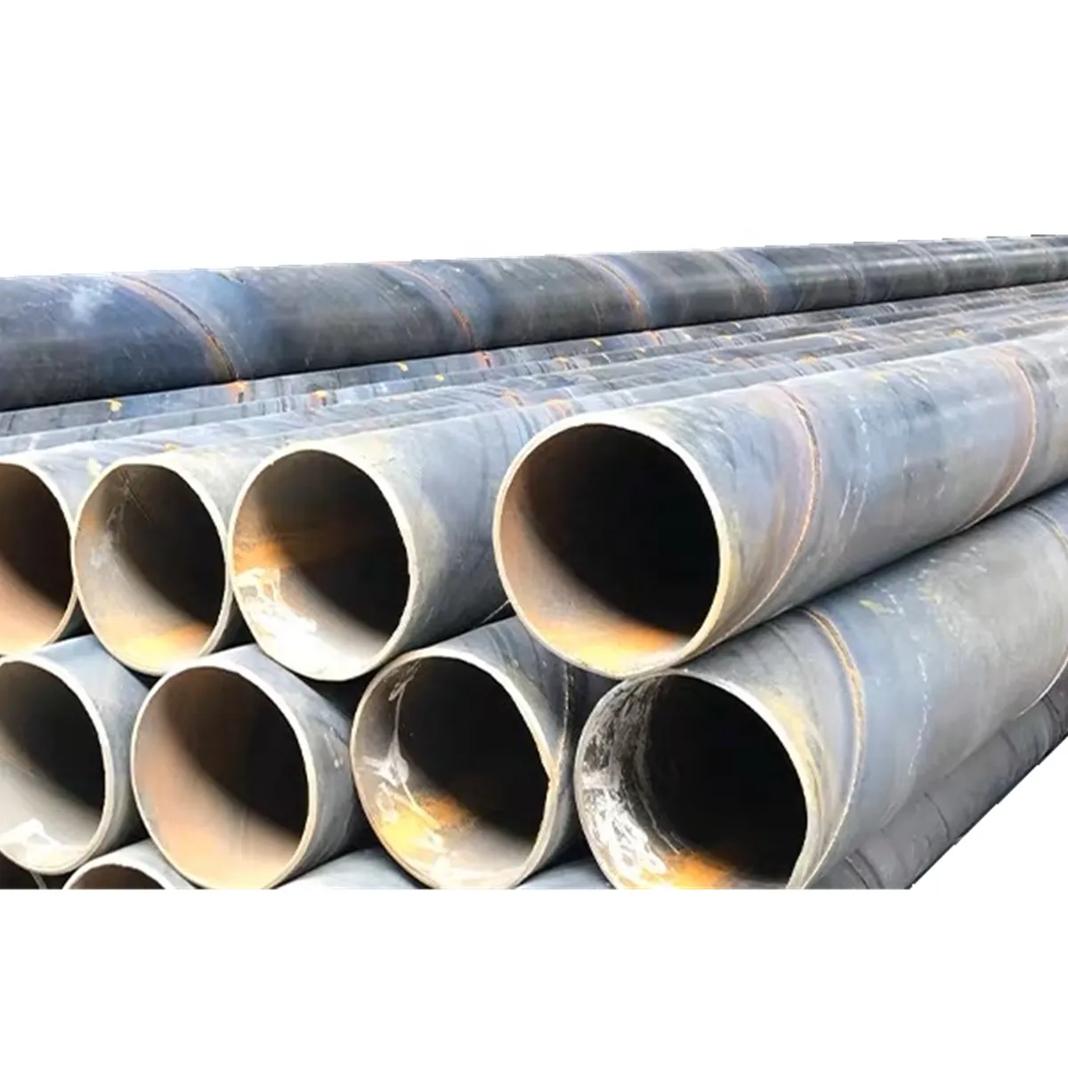 Helical Welded Steel Pipe Hot Sale Carbon Steel Spiral PipeUsed For Oil And Gas